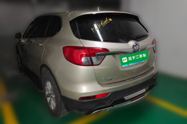 Used Buick Envision 2017 28T Four-Wheel Drive Luxury Model Rear Left 45 Deg