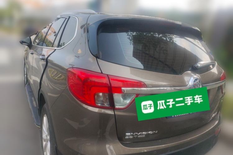 Used Buick Envision 2017 28T Four-Wheel Drive Elite Model Rear Left 45 Deg