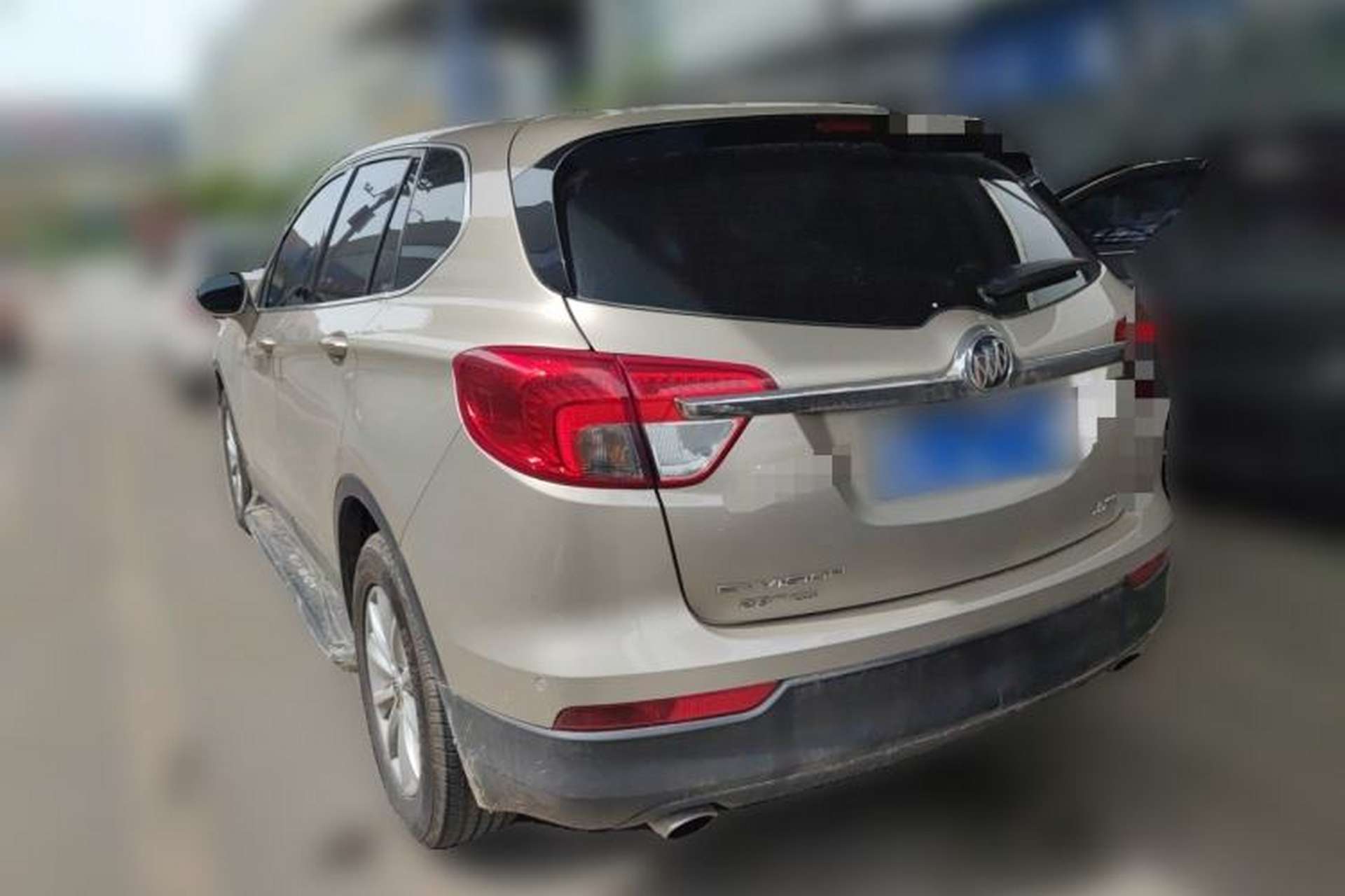 Used Buick Envision 2017 28T Four-Wheel Drive Elite Model Rear Left 45 Deg