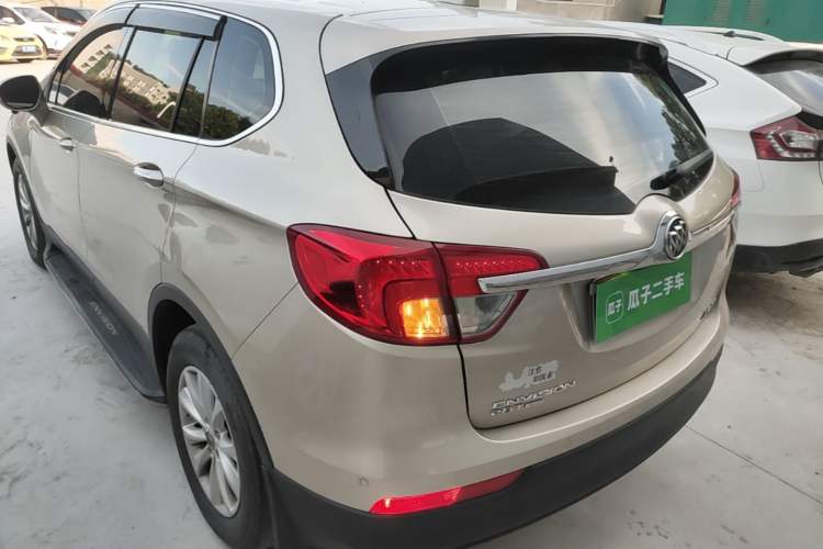 Used Buick Envision 2017 28T Four-Wheel Drive Elite Model Rear Left 45 Deg