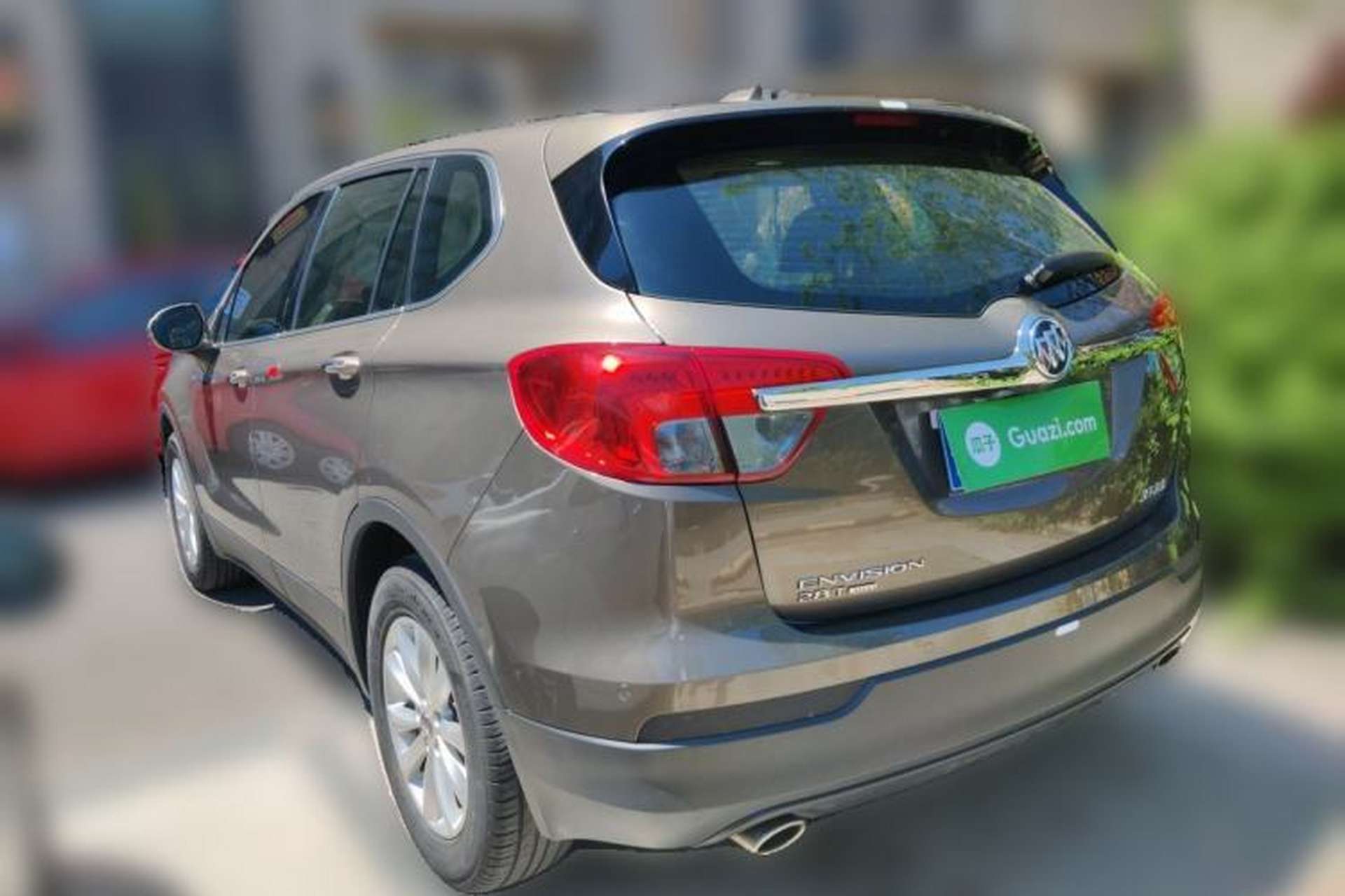 Used Buick Envision 2017 28T Four-Wheel Drive Elite Model Rear Left 45 Deg