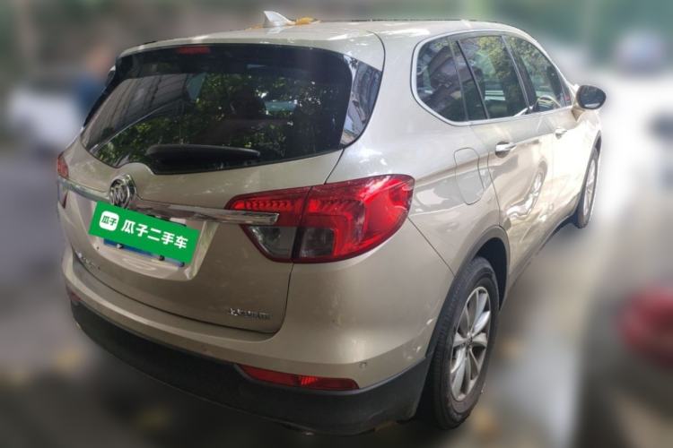 Used Buick Envision 2017 28T Four-Wheel Drive Elite Model Rear Right 45 Deg