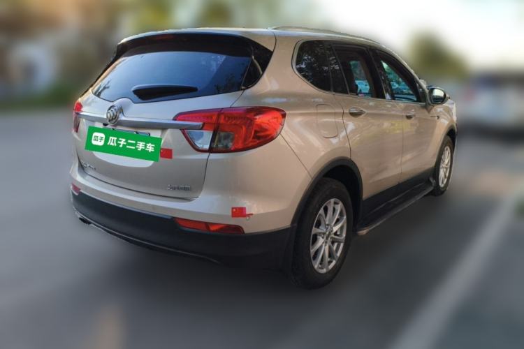 Used Buick Envision 2017 20T Two-Wheel Drive Leading Version Rear Right 45 Deg
