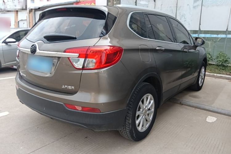 Used Buick Envision 2017 20T Two-Wheel Drive Elite Version Rear Right 45 Deg