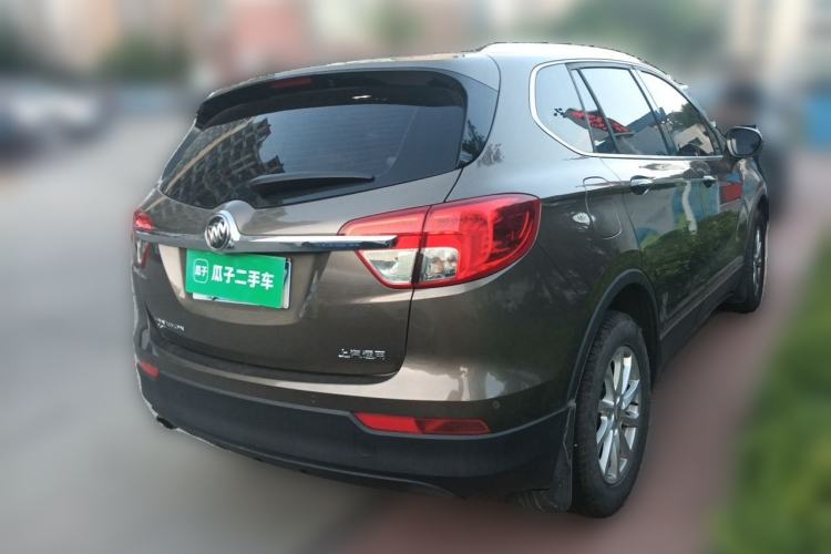 Used Buick Envision 2017 20T Two-Wheel Drive Elite Version Rear Right 45 Deg
