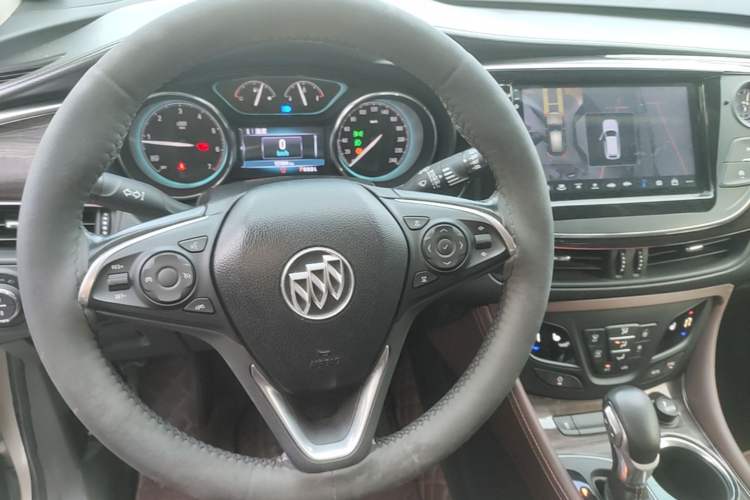 Used Buick Envision 2017 28T Four-Wheel Drive Elite Model Steering Wheel