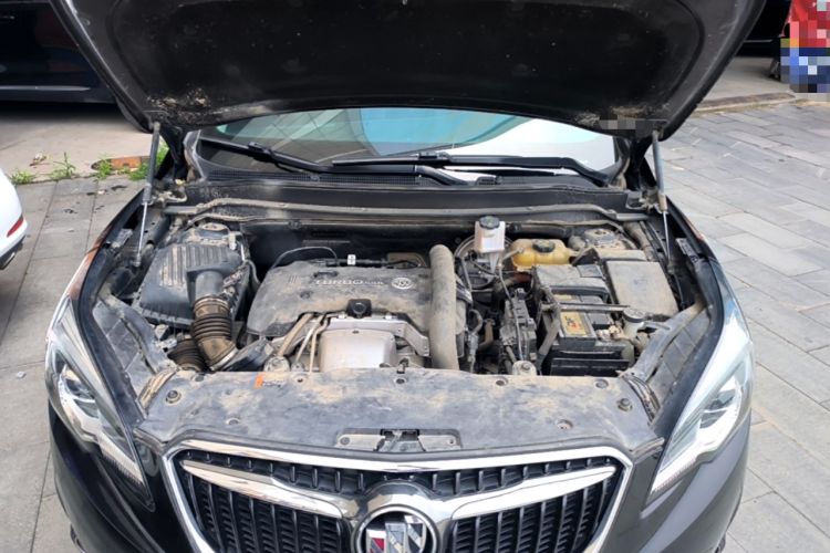Used Buick Envision 2018 28T Four-Wheel Drive Elite Version Engine Bay
