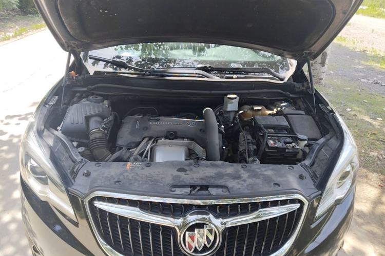 Used Buick Envision 2018 28T Four-Wheel Drive Elite Version Engine Bay