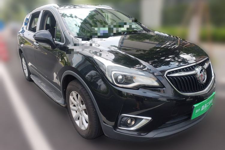 Used Buick Envision 2018 20T Two-Wheel-Drive Elite Model Front Right 45 Deg