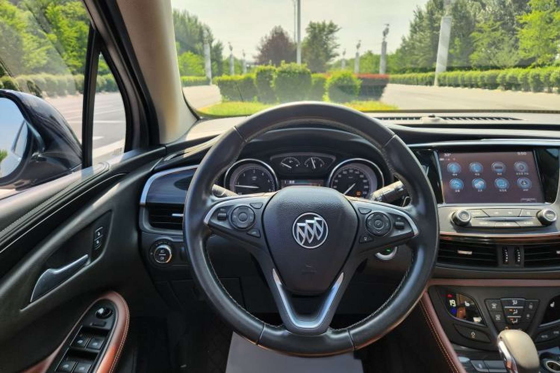 Used Buick Envision 2018 28T Four-Wheel Drive Elite Version Interior 8