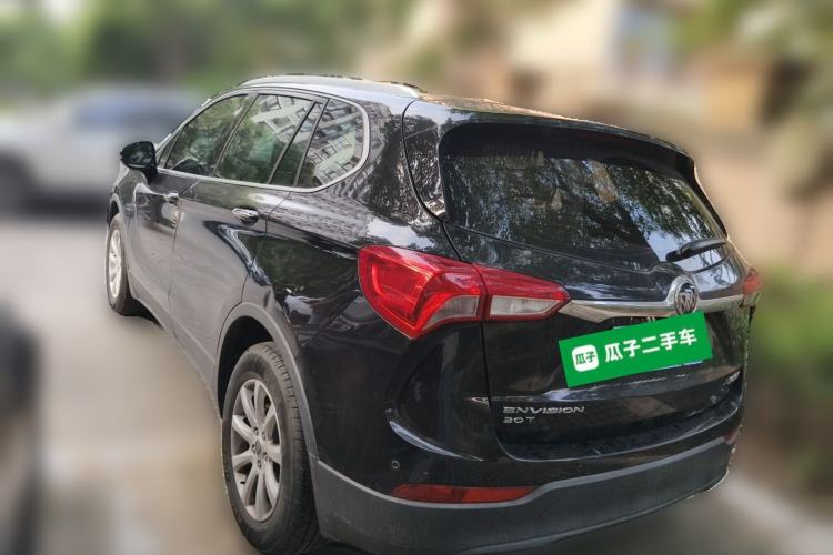 Used Buick Envision 2018 20T Two-Wheel-Drive Elite Model Rear Left 45 Deg