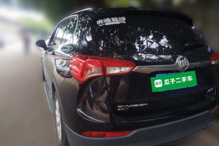 Used Buick Envision 2018 20T Two-Wheel Drive Luxury Model Rear Left 45 Deg