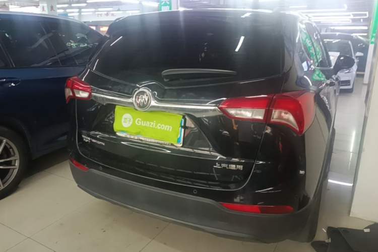 Used Buick Envision 2018 20T Two-Wheel-Drive Elite Model Rear Right 45 Deg