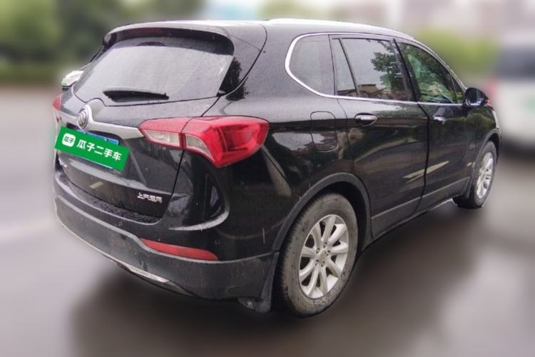 Used Buick Envision 2018 20T Two-Wheel-Drive Elite Model Rear Right 45 Deg