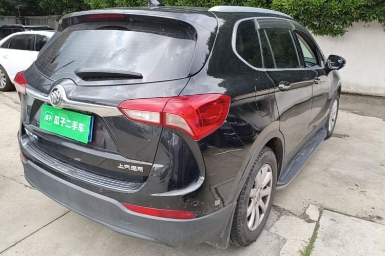 Used Buick Envision 2018 20T Two-Wheel Drive Luxury Model Rear Right 45 Deg