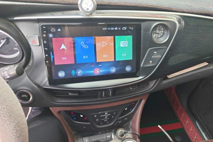 Used Buick Envision 2018 28T Four-Wheel Drive Elite Version Audio And AC Panel