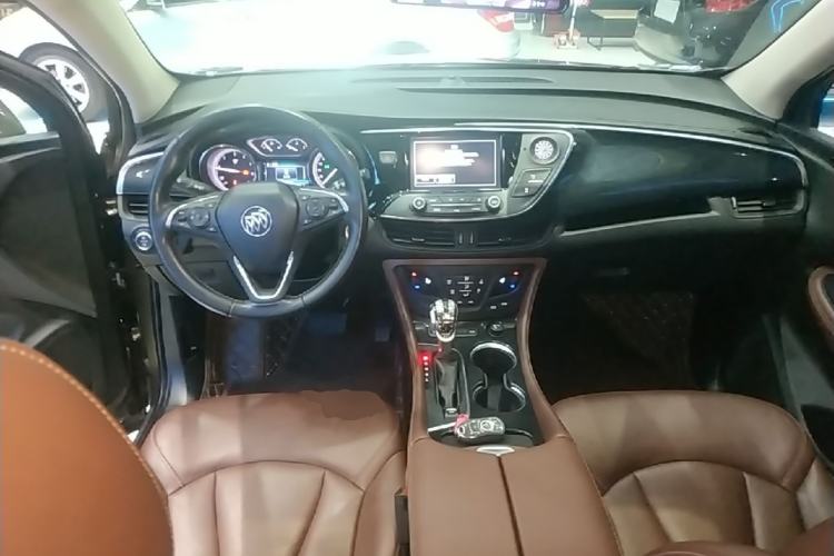 Used Buick Envision 2018 28T Four-Wheel Drive Elite Version Center Console