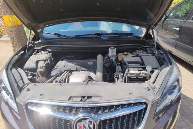 Used Buick Envision 2018 28T Four-Wheel Drive Elite Version Engine Bay