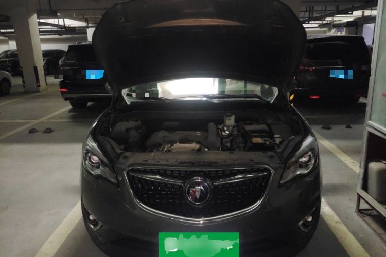 Used Buick Envision 2018 28T Four-Wheel Drive Luxury Model Engine Bay