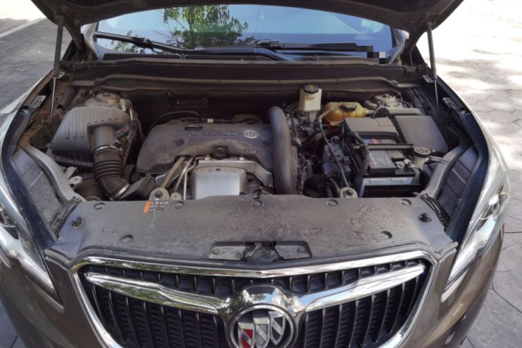 Used Buick Envision 2018 28T Four-Wheel Drive Elite Version Engine Bay