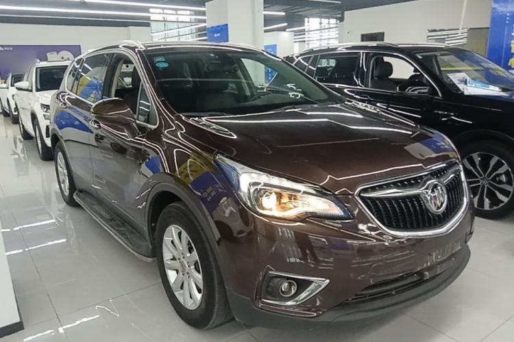 Used Buick Envision 2018 20T Two-Wheel-Drive Elite Model Front Right 45 Deg