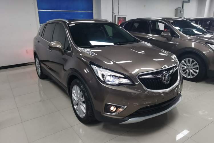 Used Buick Envision 2018 28T All-Wheel-Drive Versatile Sports Flagship Model Front Right 45 Deg