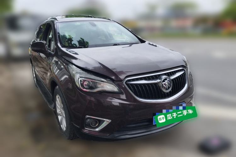 Used Buick Envision 2018 20T Two-Wheel-Drive Elite Model Front Right 45 Deg