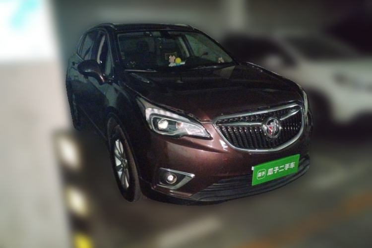 Used Buick Envision 2018 20T Two-Wheel-Drive Elite Model Front Right 45 Deg