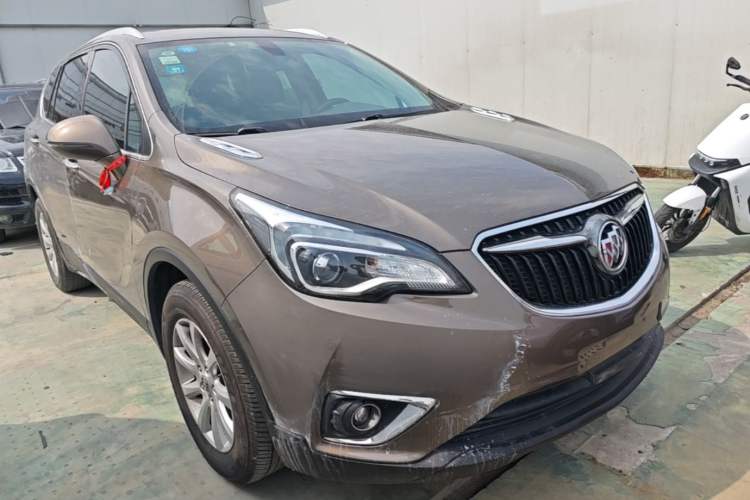 Used Buick Envision 2018 20T Two-Wheel-Drive Elite Model Front Right 45 Deg