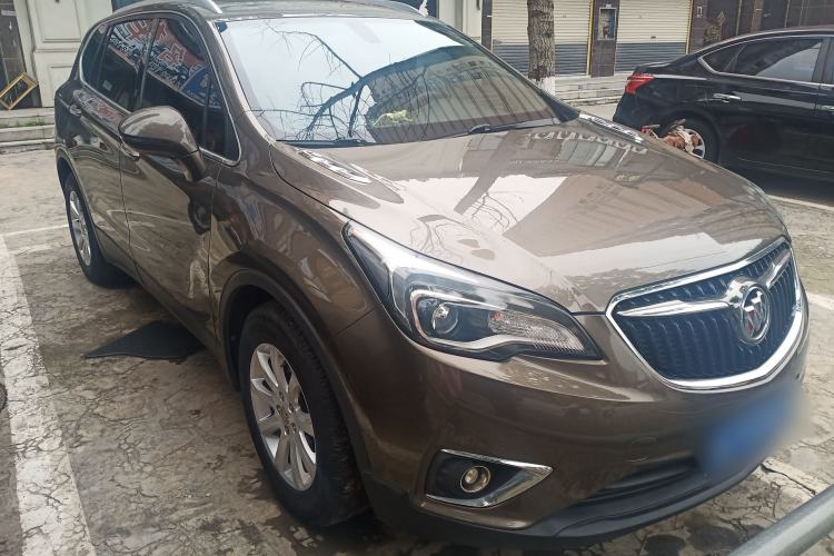 Used Buick Envision 2018 20T Two-Wheel-Drive Elite Model Front Right 45 Deg