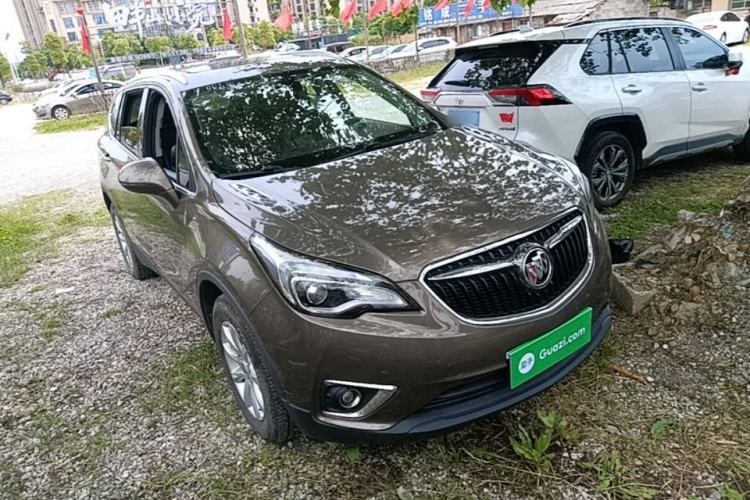 Used Buick Envision 2018 20T Two-Wheel-Drive Elite Model Front Right 45 Deg