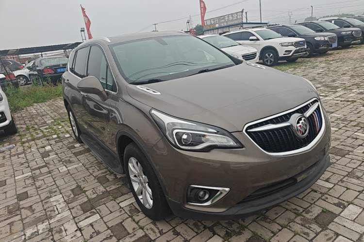 Used Buick Envision 2018 20T Two-Wheel-Drive Elite Model Front Right 45 Deg