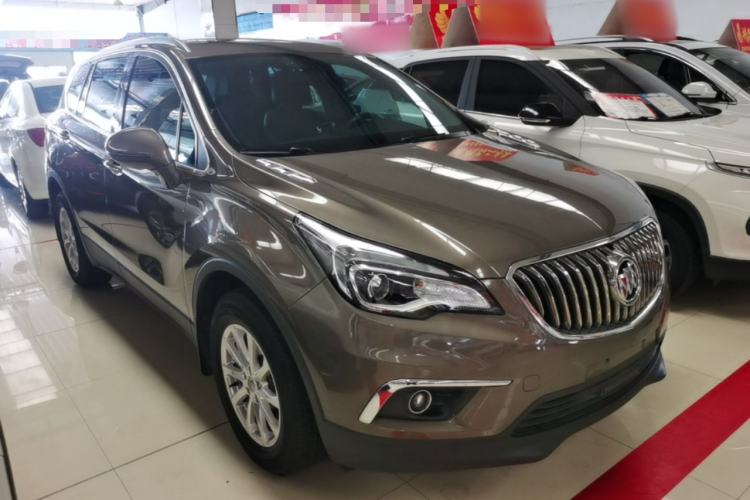 Used Buick Envision 2018 20T Two-Wheel-Drive Elite Model Front Right 45 Deg