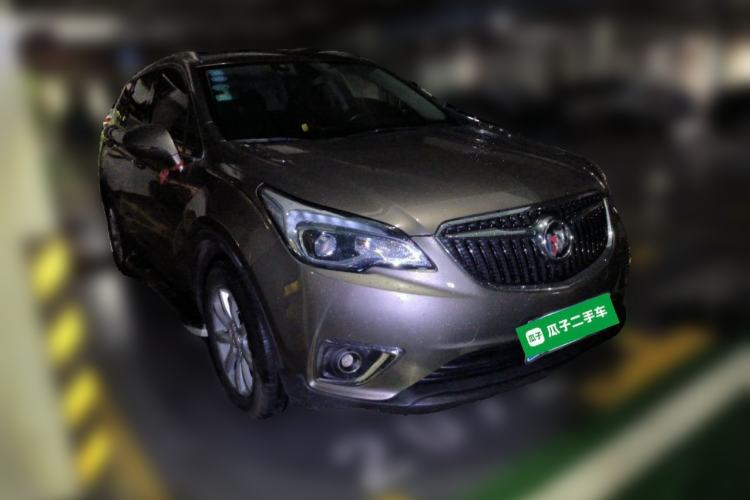 Used Buick Envision 2018 20T Two-Wheel-Drive Elite Model Front Right 45 Deg