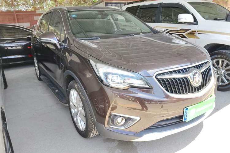 Used Buick Envision 2018 28T All-Wheel-Drive Versatile Sports Flagship Model Front Right 45 Deg