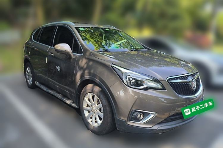 Used Buick Envision 2018 20T Two-Wheel-Drive Elite Model Front Right 45 Deg