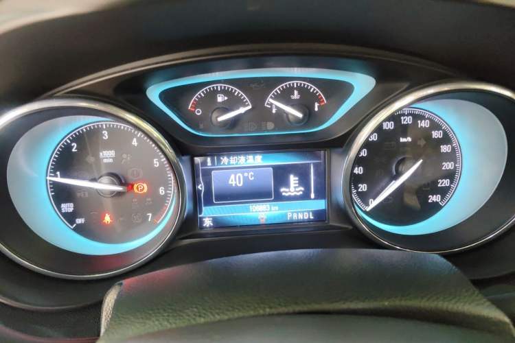 Used Buick Envision 2018 20T Two-Wheel Drive Luxury Model Instrument Cluster