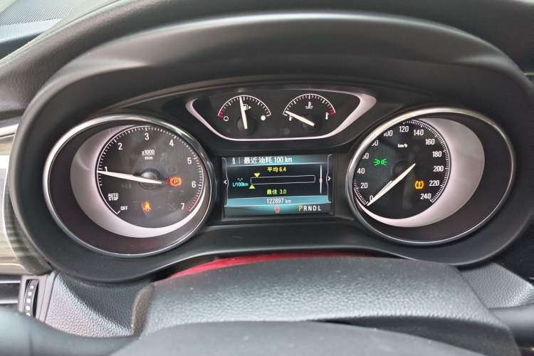 Used Buick Envision 2018 20T Two-Wheel-Drive Elite Model Instrument Cluster