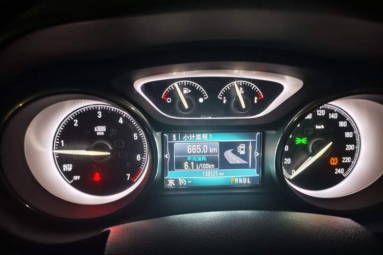Used Buick Envision 2018 20T Two-Wheel Drive Luxury Model Instrument Cluster