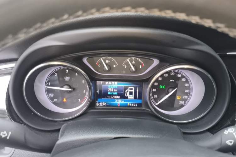 Used Buick Envision 2018 20T Two-Wheel Drive Luxury Model Instrument Cluster