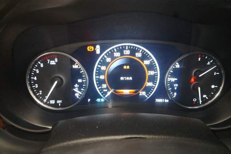 Used Buick Envision 2018 28T Four-Wheel Drive Luxury Model Instrument Cluster