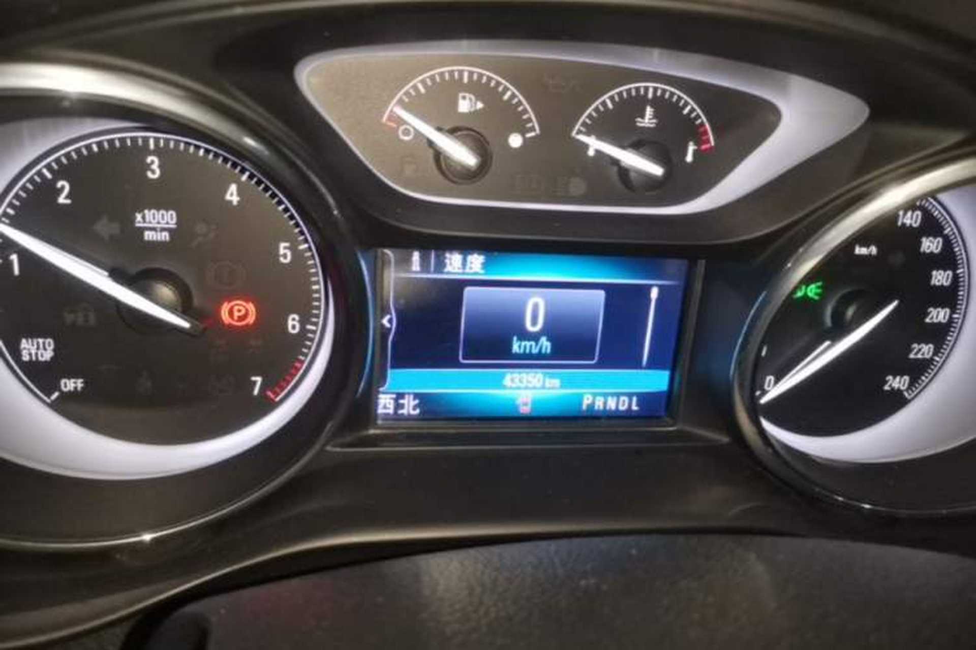 Used Buick Envision 2018 28T Four-Wheel Drive Elite Version Instrument Cluster