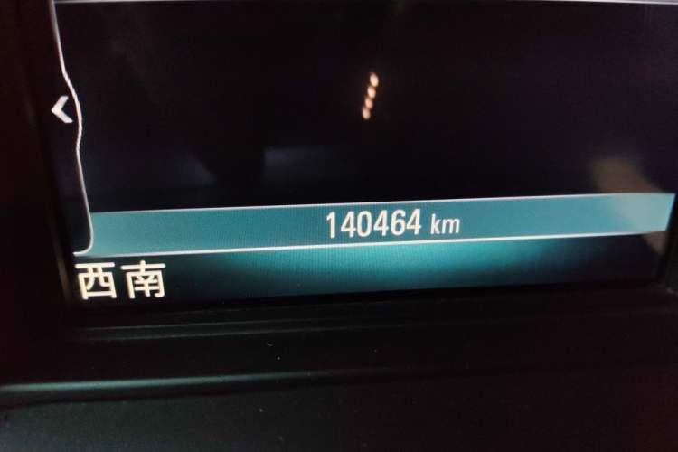 Used Buick Envision 2018 28T Four-Wheel Drive Elite Version Odometer Close Up