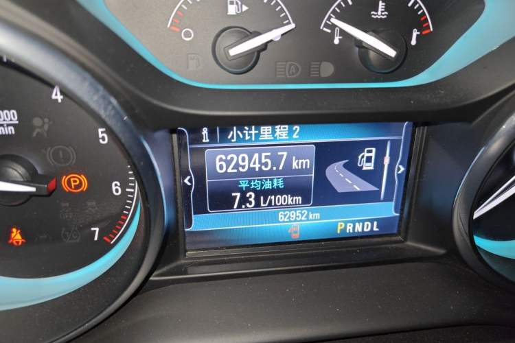 Used Buick Envision 2018 20T Two-Wheel-Drive Leading Model Odometer Close Up