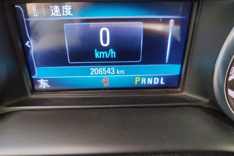 Used Buick Envision 2018 28T Four-Wheel Drive Elite Version Odometer Close Up