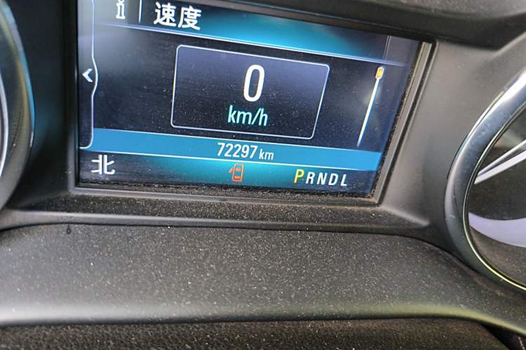 Used Buick Envision 2018 28T Four-Wheel Drive Elite Version Odometer Close Up