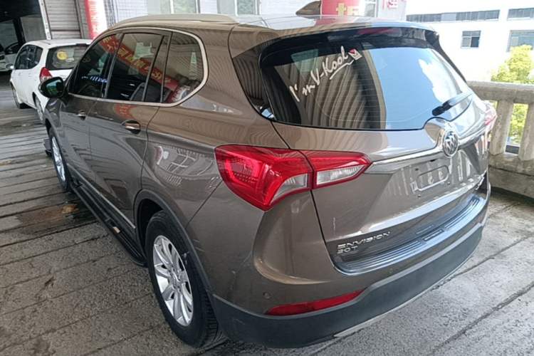Used Buick Envision 2018 20T Two-Wheel Drive Luxury Model Rear Left 45 Deg