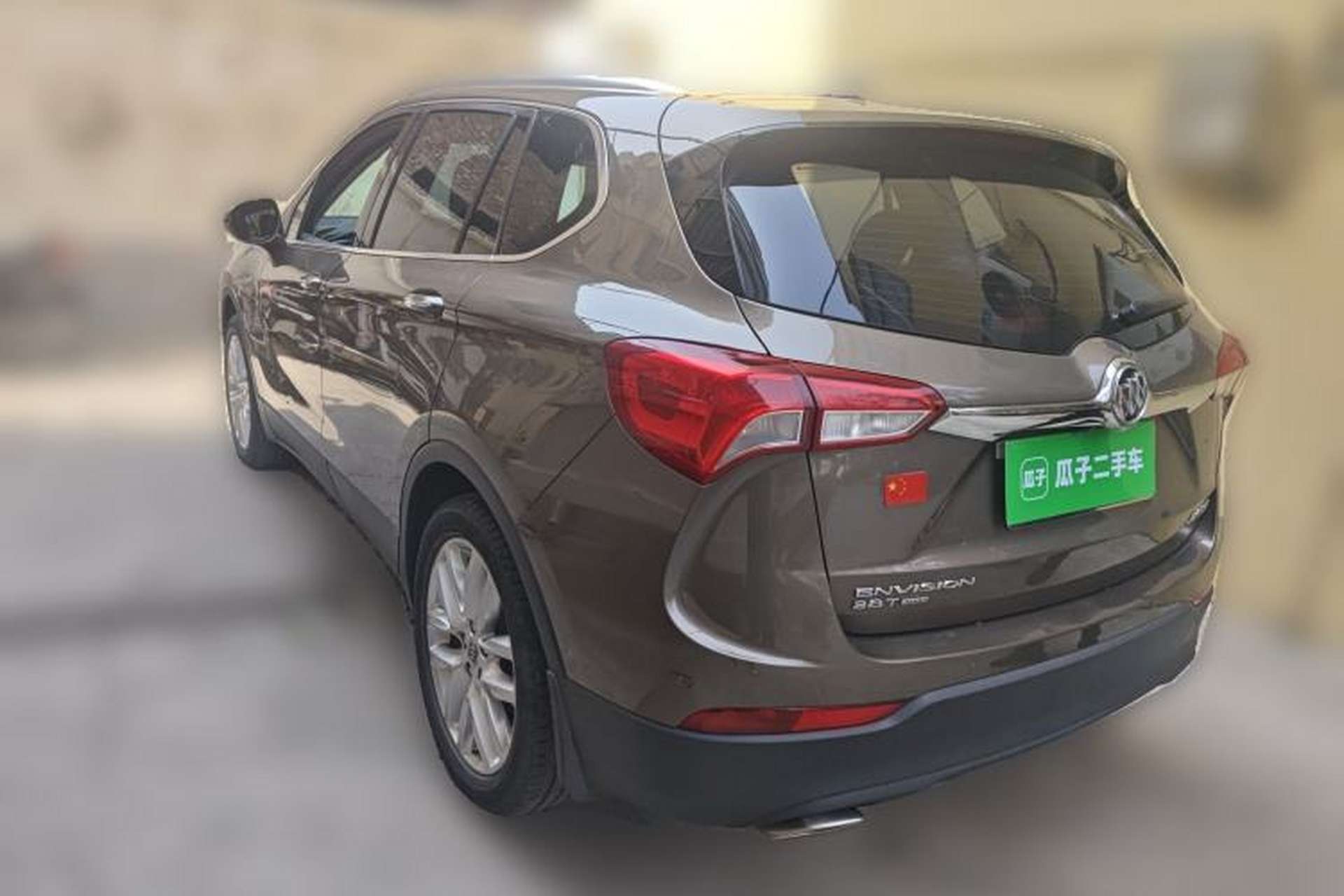 Used Buick Envision 2018 28T Four-Wheel Drive Elite Version Rear Left 45 Deg