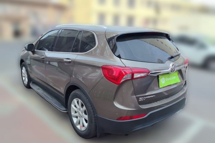 Used Buick Envision 2018 20T Two-Wheel-Drive Elite Model Rear Left 45 Deg