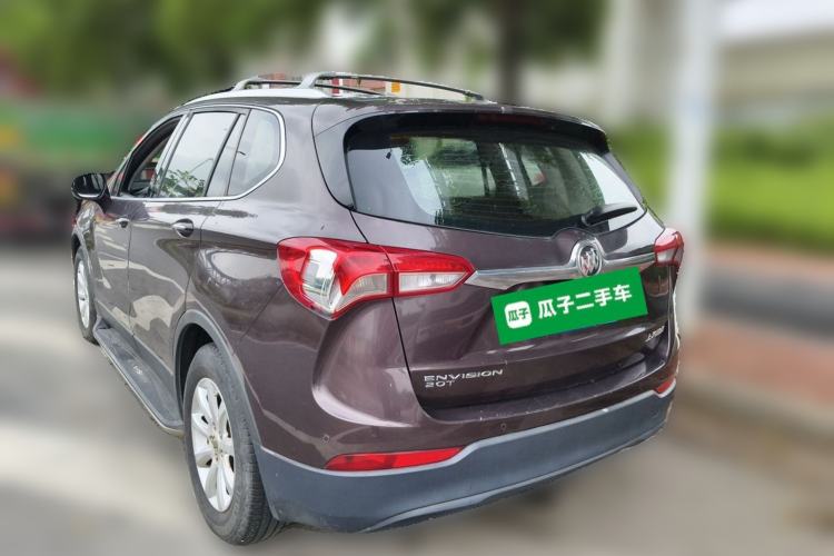 Used Buick Envision 2018 20T Two-Wheel-Drive Elite Model Rear Left 45 Deg